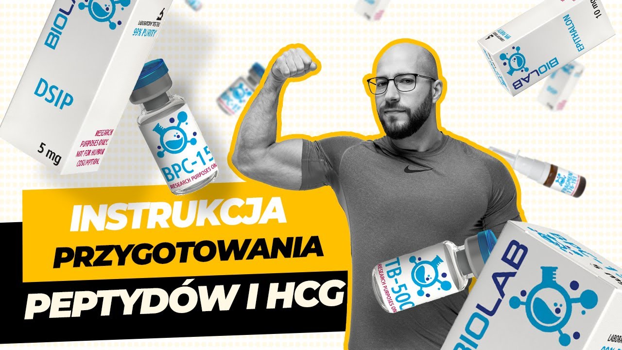 Instrukcja przygotowania peptyd&oacute;w i HCG - KROK PO KROKU