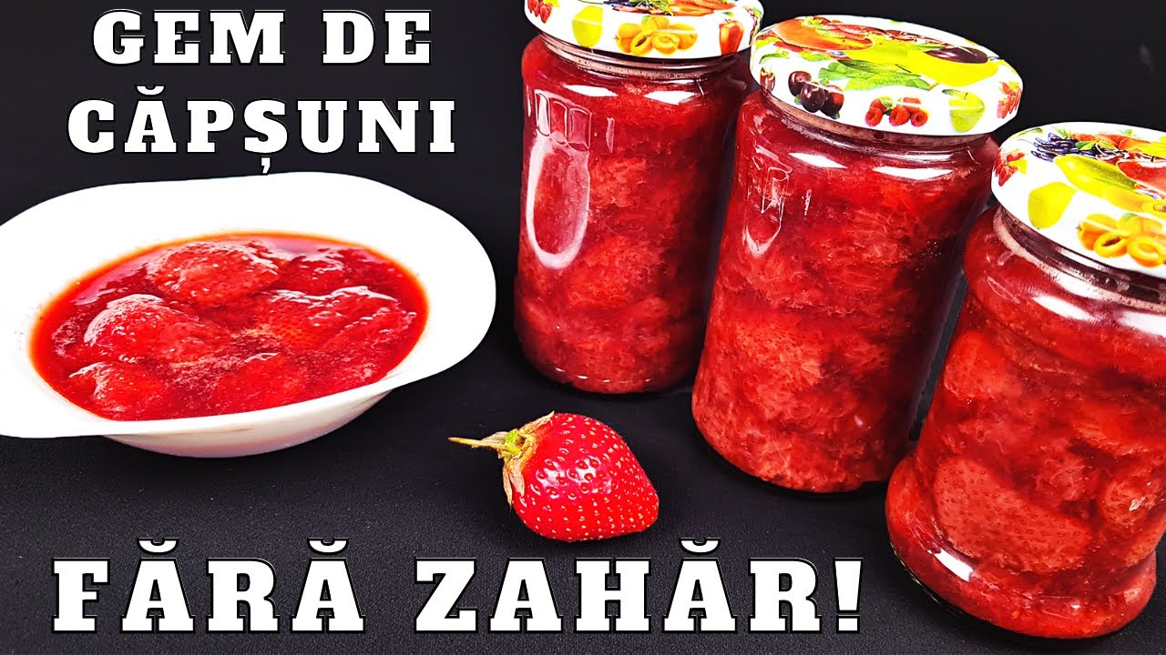 Варенье из клубники без сахара и без консервантов - абсолютно вкусно | Шаг за шагом