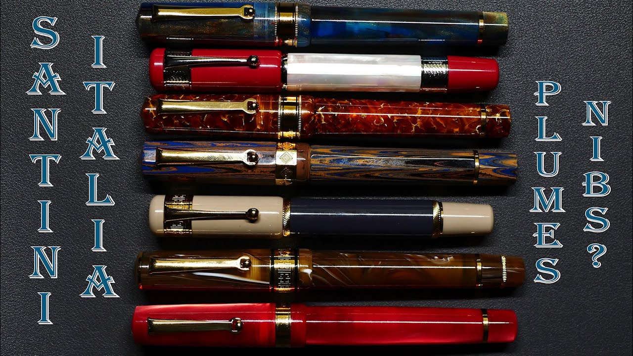 Stylo-plume Santini Italia : 7 plumes testées