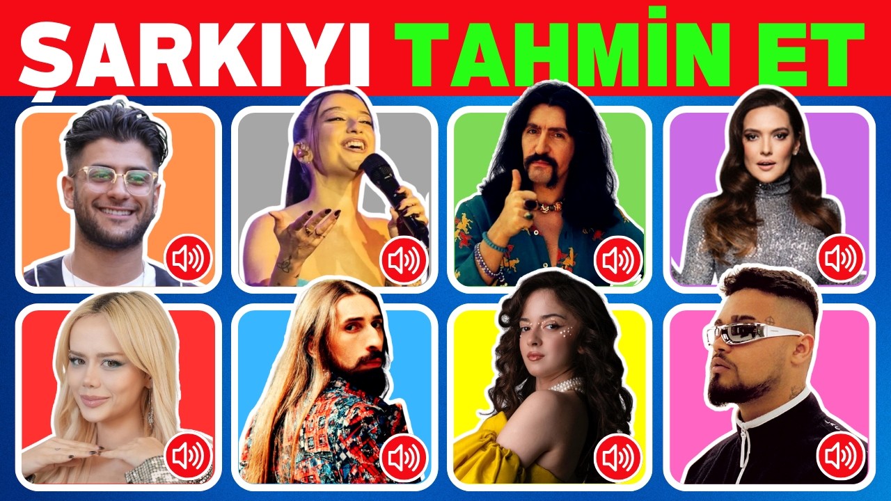 Şarkıları Girişinden Tahmin Et 🎤🔥 Şarkı Bulmaca | Bu Hangi Şarkı Bul | Şarkının Adını Bilmece Oyunu