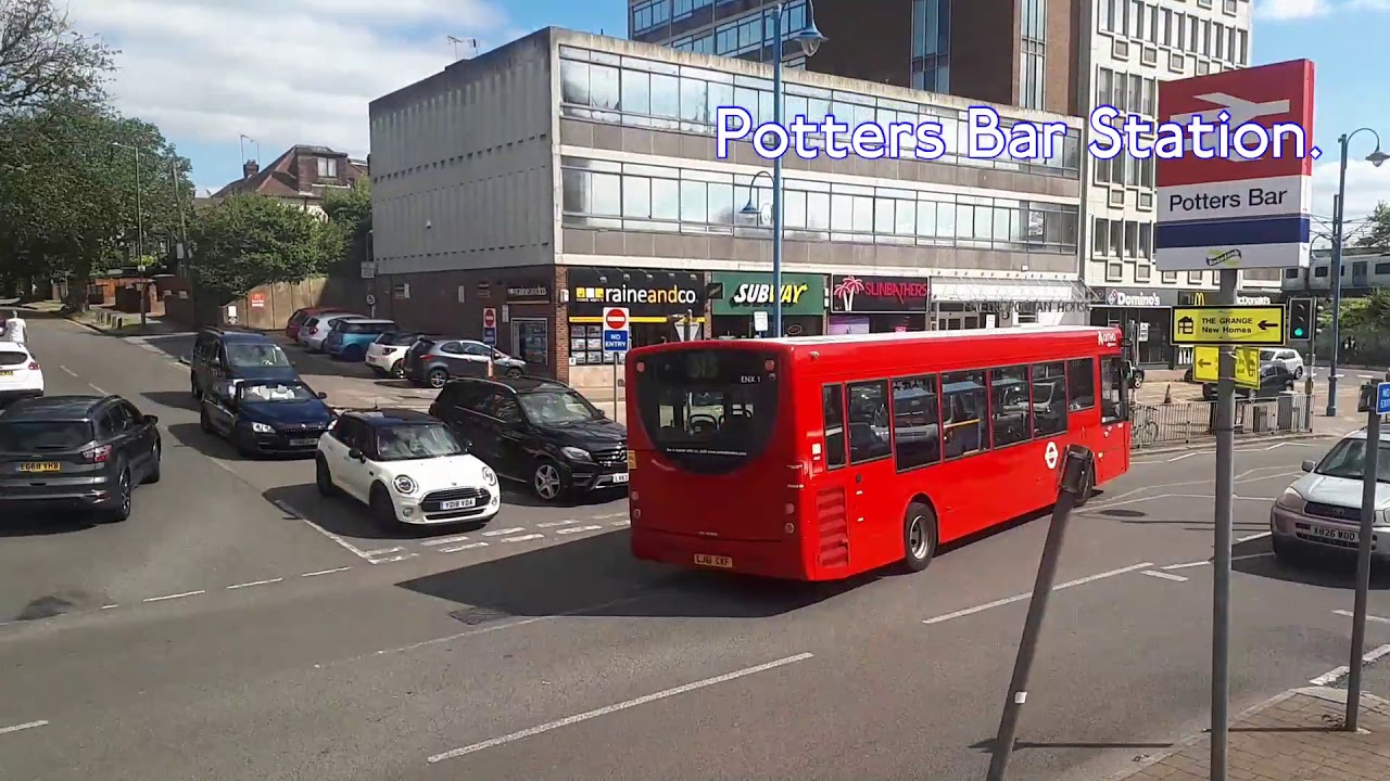 FULL ROUTE VISUAL, NON TFL | Metroline Commerical Route 84: St Albans – New Barnet | TE886 (LK08DXY)