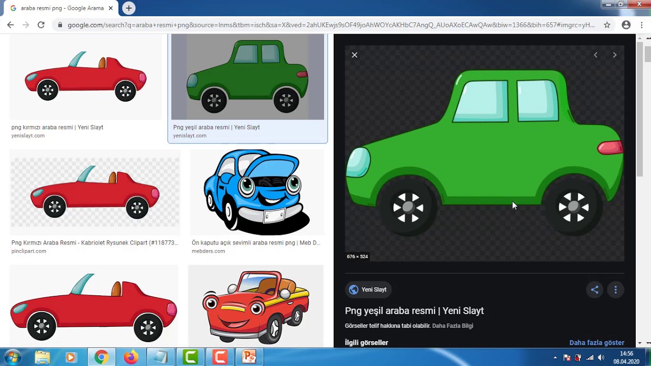 Ders-1 Powerpoint ile Trafik ışığı animasyonu