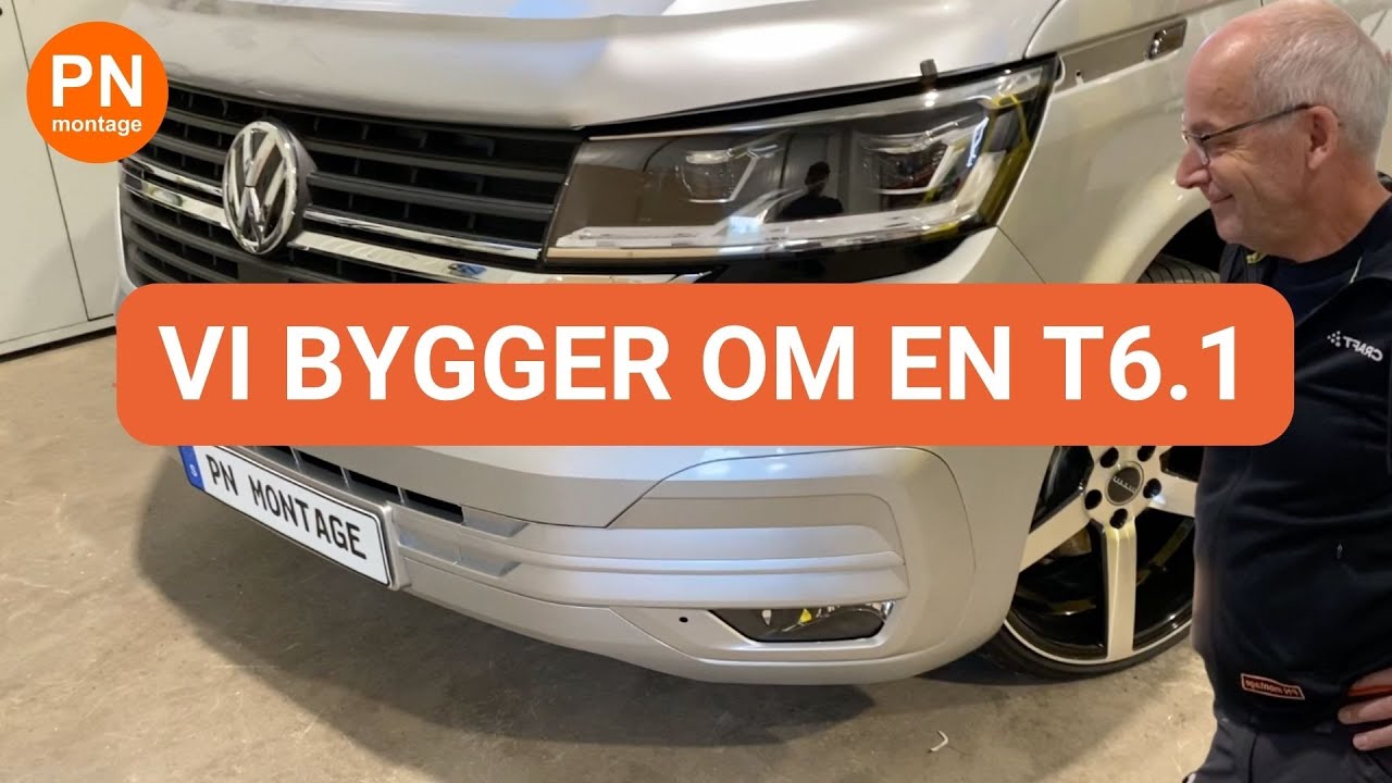 Vår nya VW Transporter T6.1 - DEL 2 -