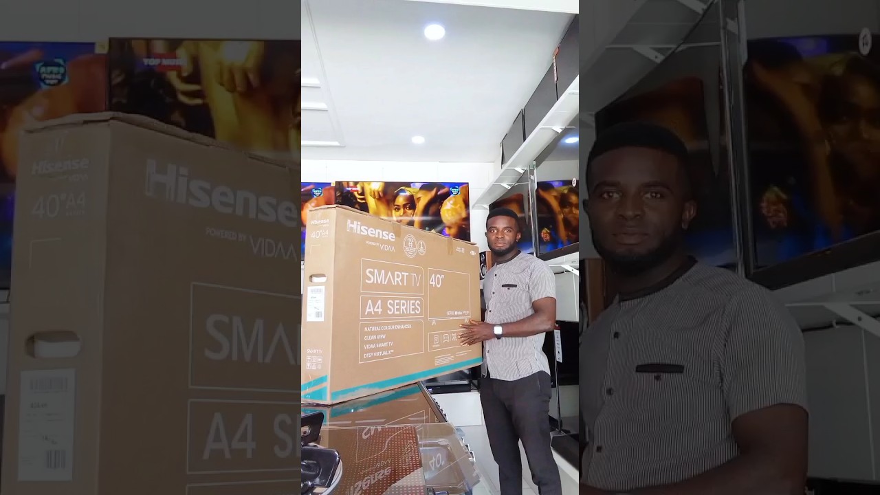 Unboxing Hisense 40 Inches  Smart TV 
