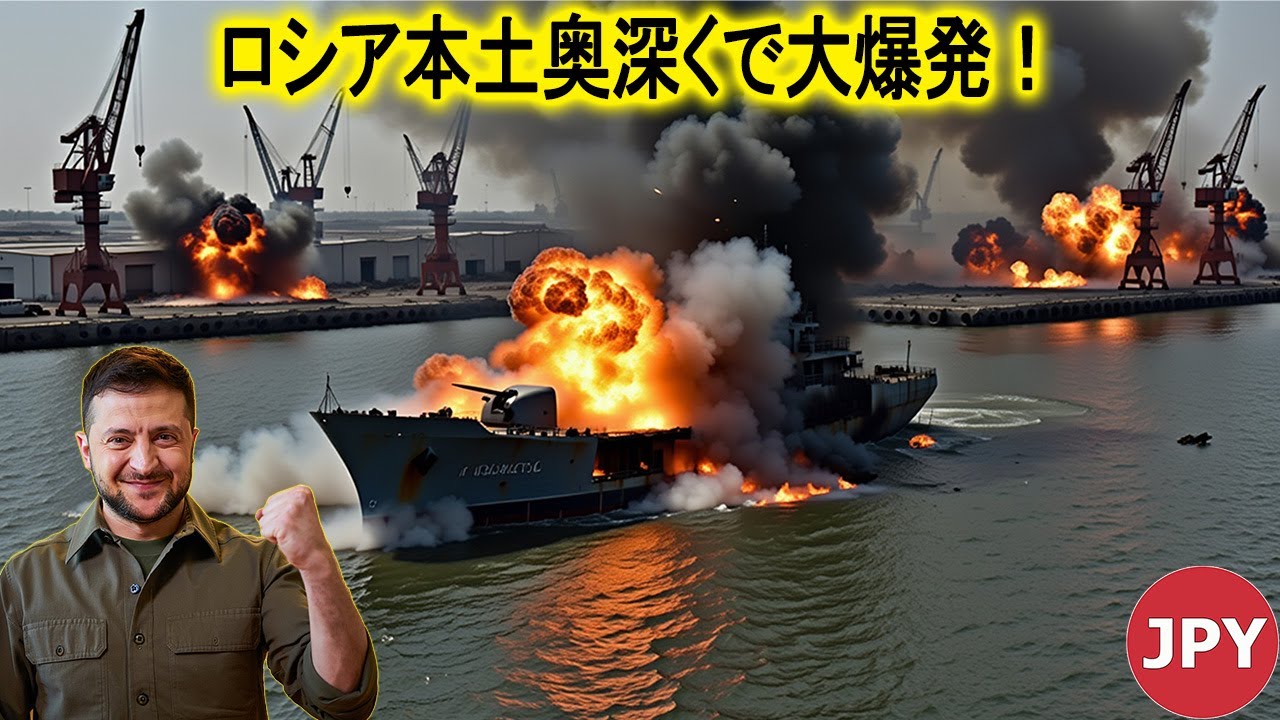 ウクライナがロシア軍艦を撃破&hellip;プーチン海軍が大パニックで撤退 | JPY 軍隊