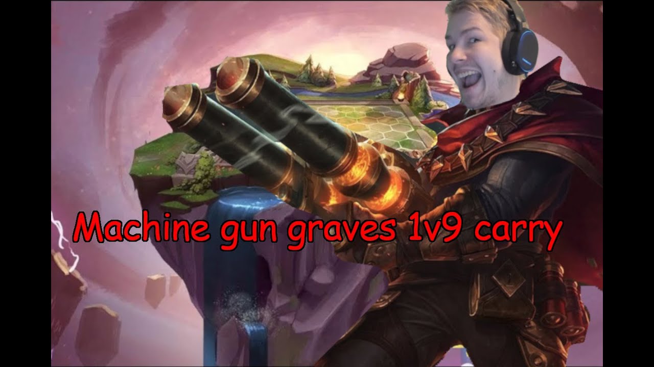 The true power of graves, 1v9 carry I Aphostle Teamfight tactics highlights
