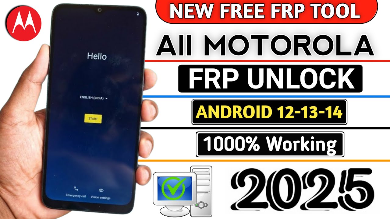 All Moto FRP Unlock Tool | How to Bypass Google Lock on Motorola in 2025 | Free Moto Frp Tool 2025