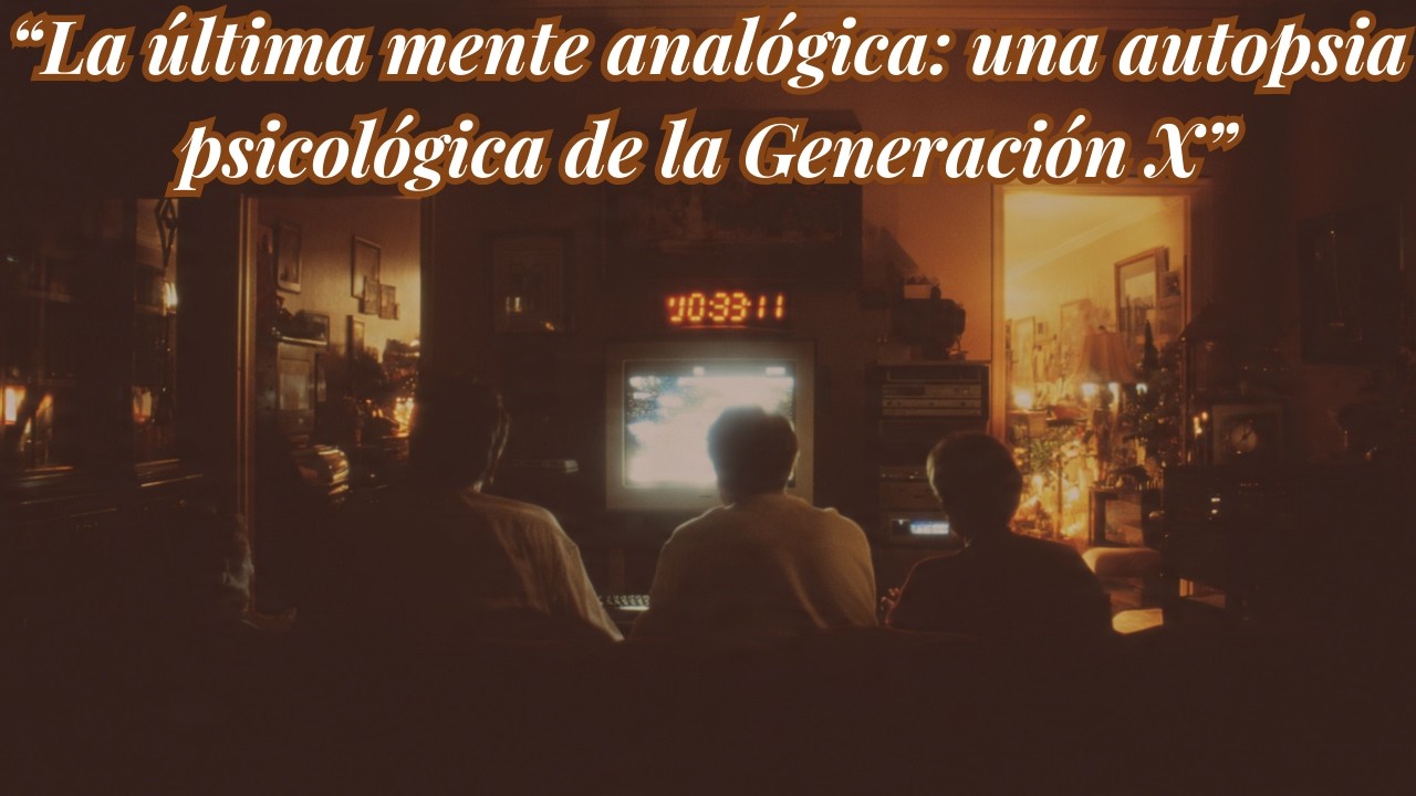 La última mente analógica: una autopsia psicológica de la Generación X