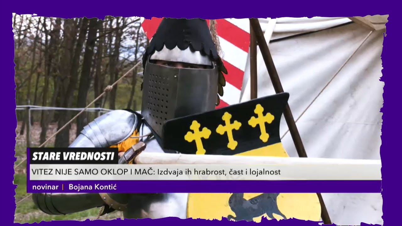 VASILIJE JE ŽIVI DOKAZ DA VITEZOVI I DANAS POSTOJE - On je najmlađi oklopar u Srbiji