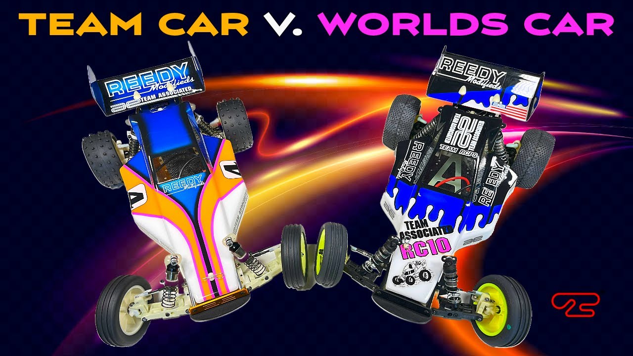 Автомобиль команды Associated RC10 2024 против автомобиля чемпионата мира 2014: битва эпических R...