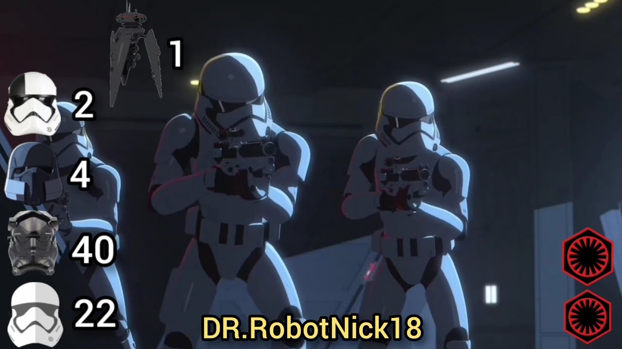 Star Wars Resistance Season 2 First Order Death Count