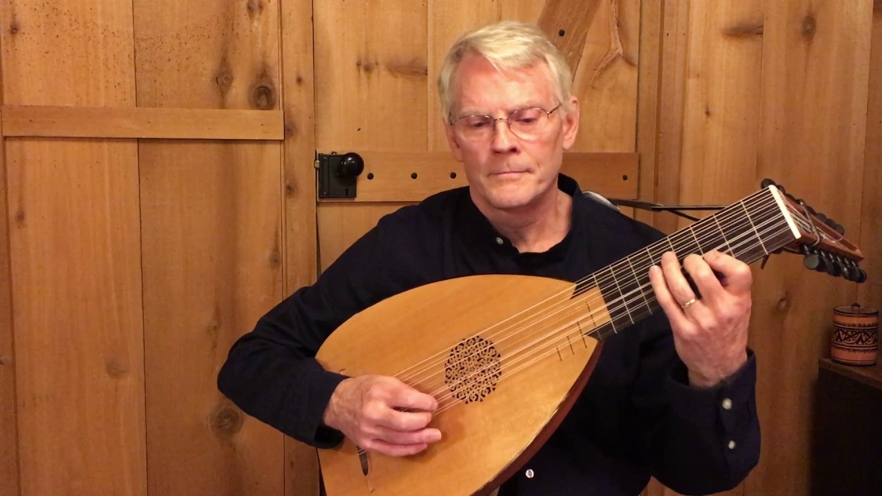 Canaries from Straloch Lute Book p. 11: Daniel Estrem, renaissance lute