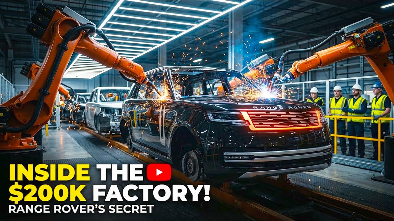 Inside the Range Rover Factory – How the World’s Most Luxurious SUV Is Built