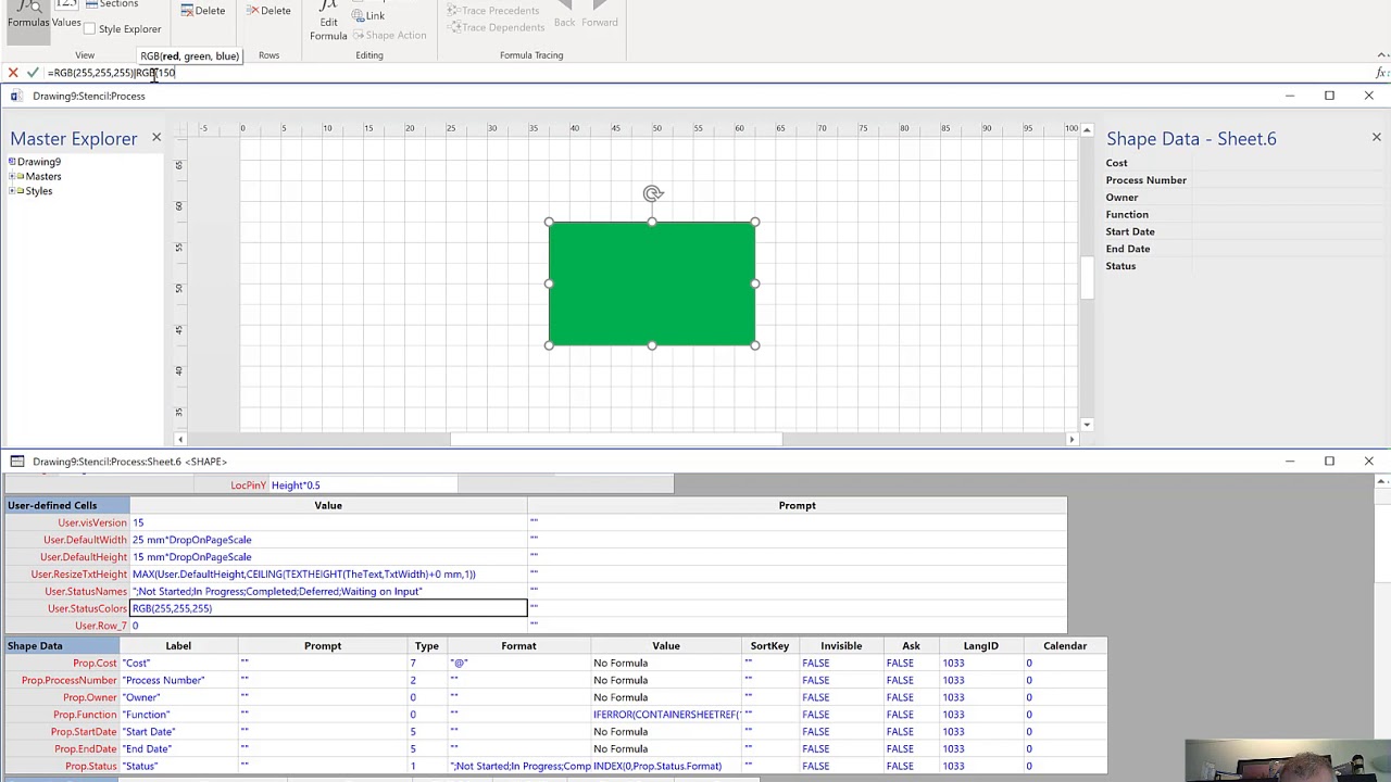 Smart ShapeSheet Formulas