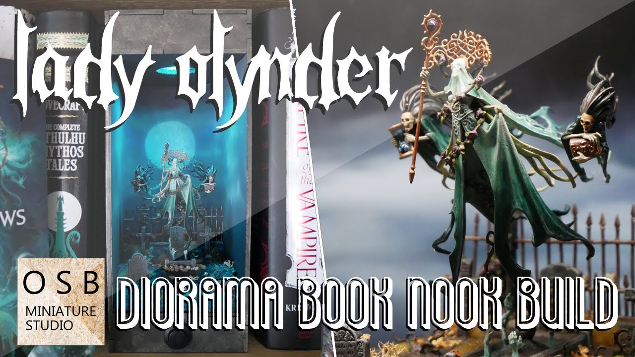 Warhammer AOS Nighthaunt Lady Olynder Book Nook