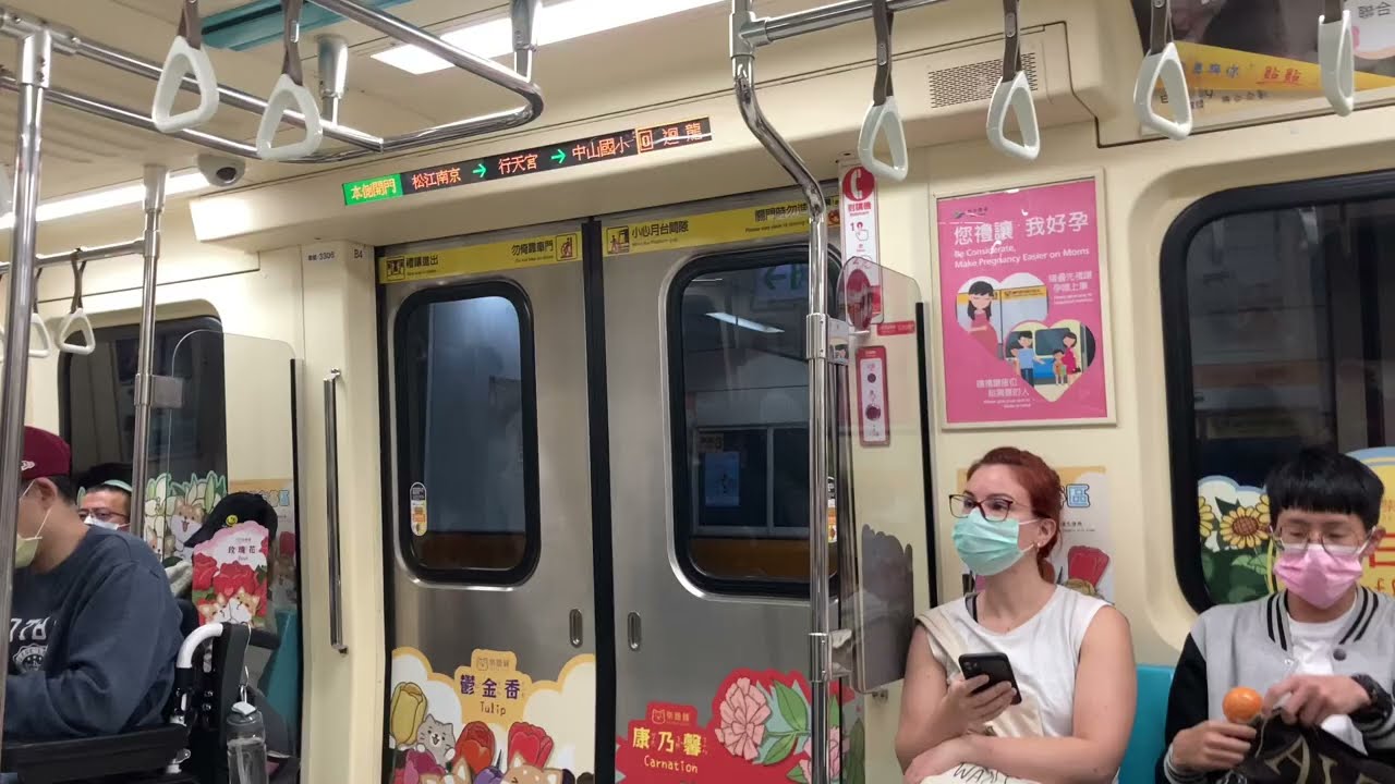 【台北捷運】 中和新蘆線 C371-3系 305/306 支援改裝車  行天宮-大橋頭拍攝紀錄
