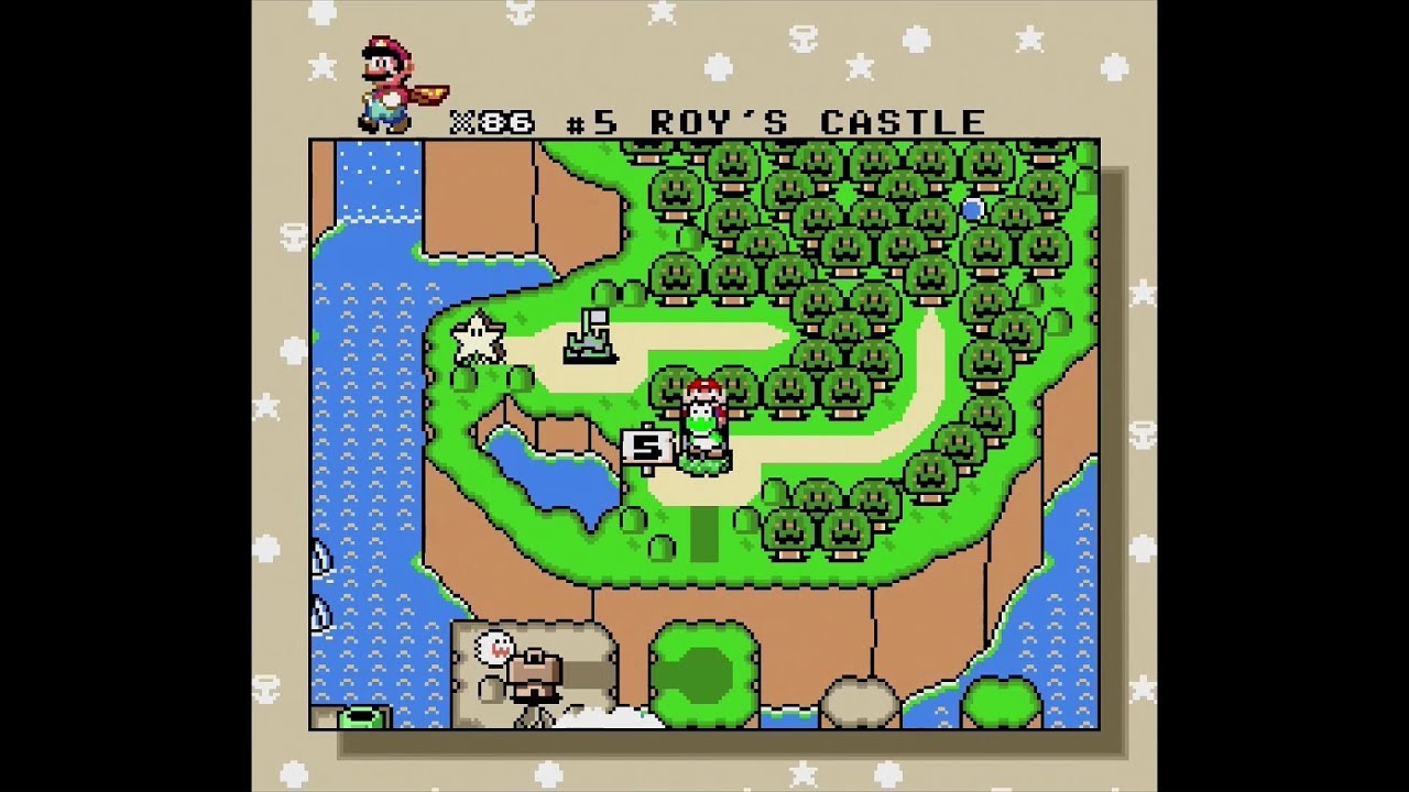 Roy's Castle (#5) | Super Mario World 100% Cleared