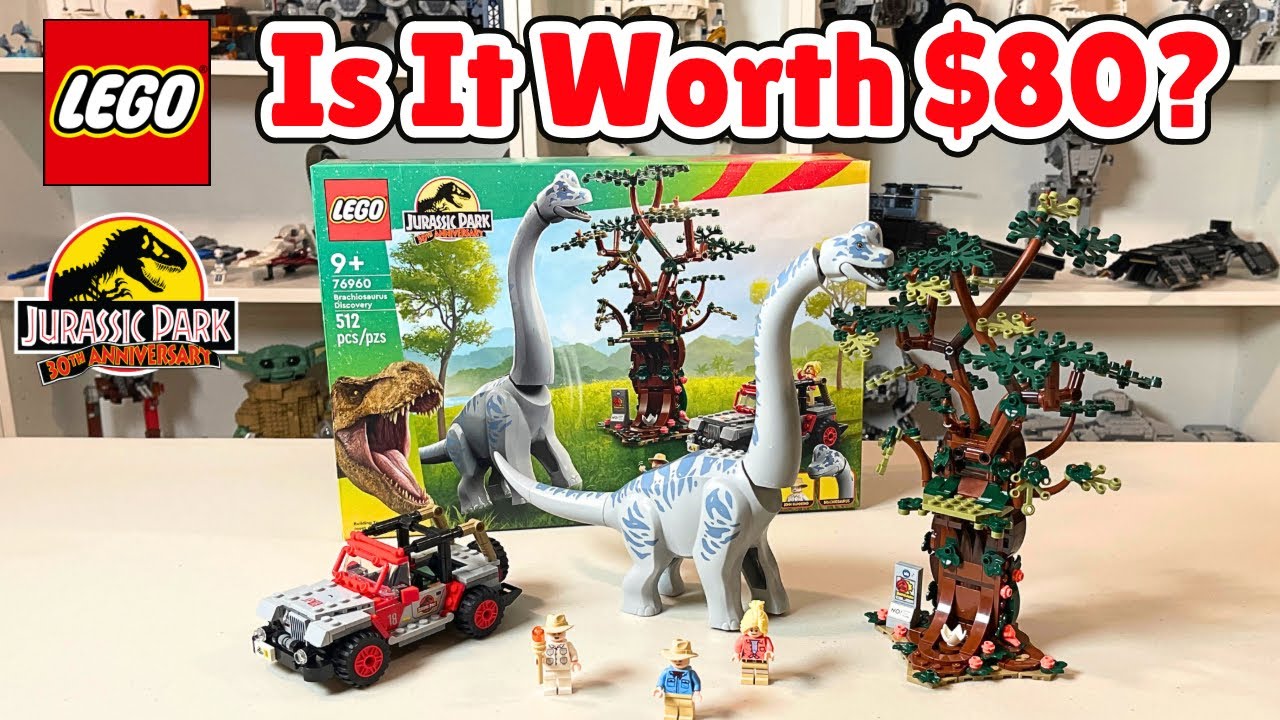 LEGO Brachiosaurus Discovery (76960) Review | Jurassic Park 30th Year Anniversary