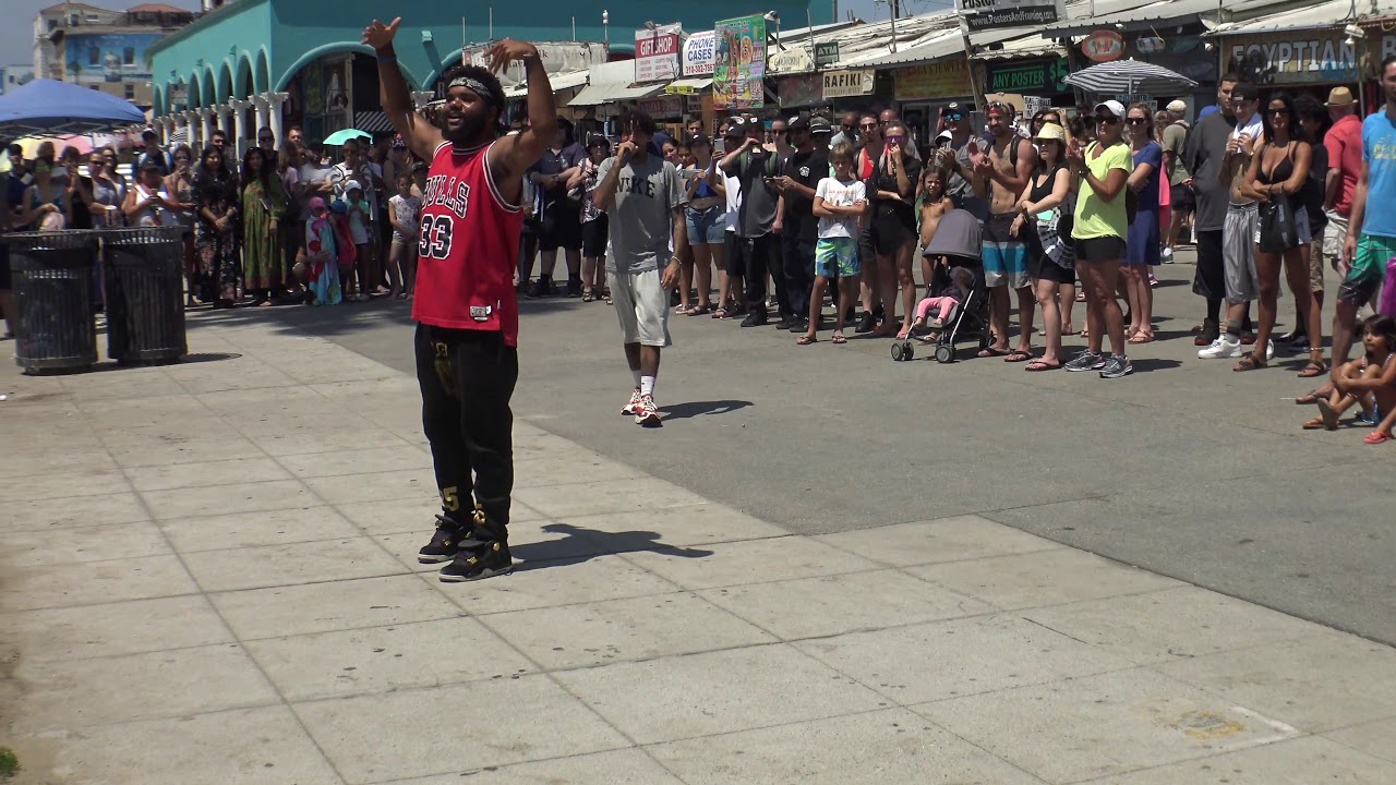 Venice Beach Boardwalk Street Performers