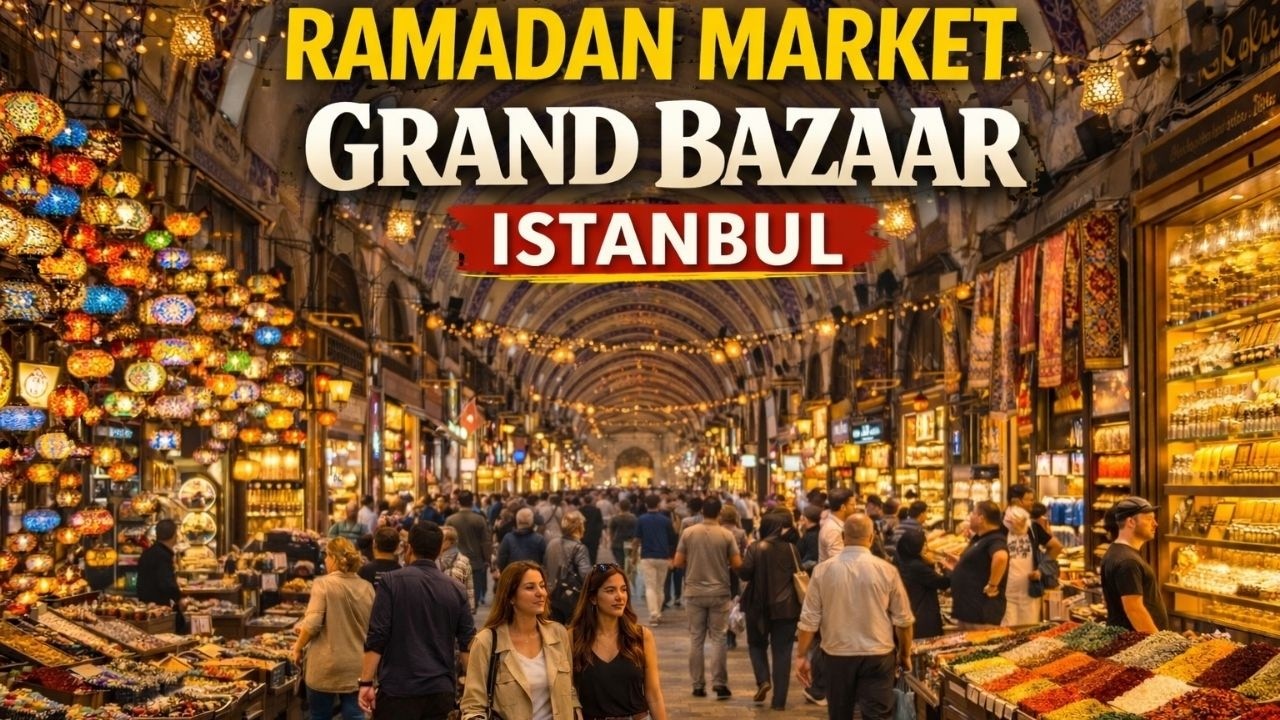 Grand Bazaar Ramadan Market 🇹🇷 | Istanbul&rsquo;s Historic Bazaar During Ramadan | 4K Walking Tour