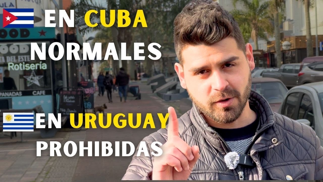 COSAS que en CUBA son normales y en URUGUAY son MAL VISTAS