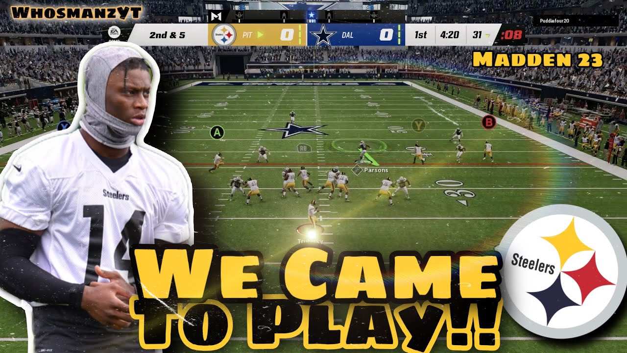 We Came To Play! #madden23 #georgepickens #Whosmanzyt
