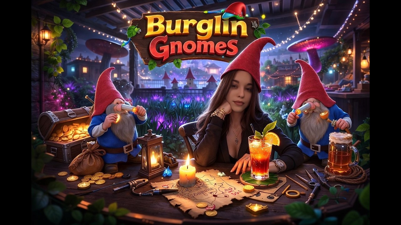 Burglin Gnomes. Превратились в гномов и выводим деда из себя