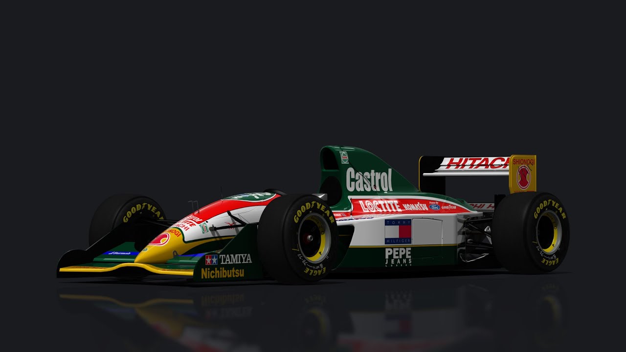 Assetto Corsa 1993 ASR Formula One Lotus 107B Ford Johnny Herbert - 1992 Hungarian Grand Prix Track