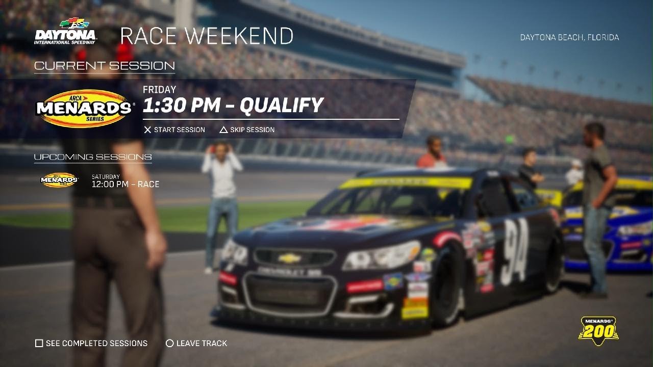 NASCAR 25 career mode post 1