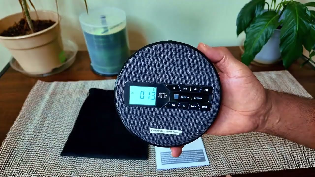 M-Amazup Rechargeable Portable CD Player