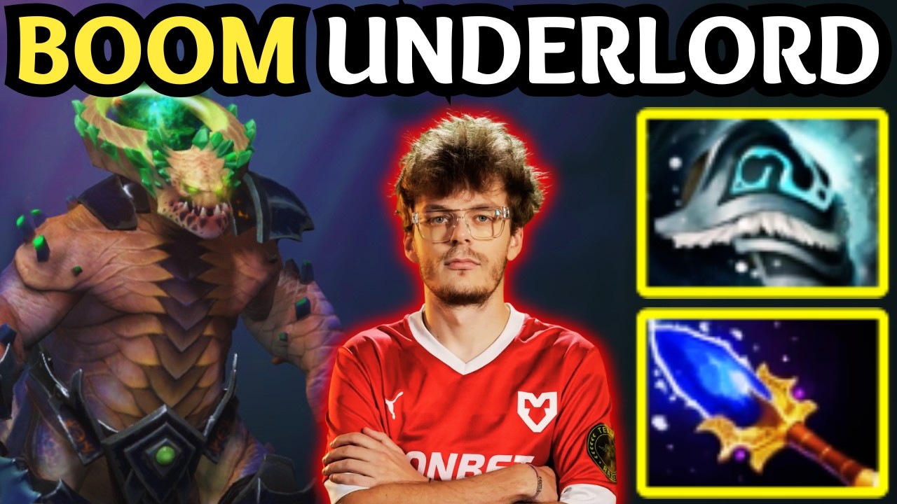 🔥 When BOOM Plays UNDERLORD Offlane &mdash; Every Teamfight Is Chaos! 🔥 Dota 2 Gameplay