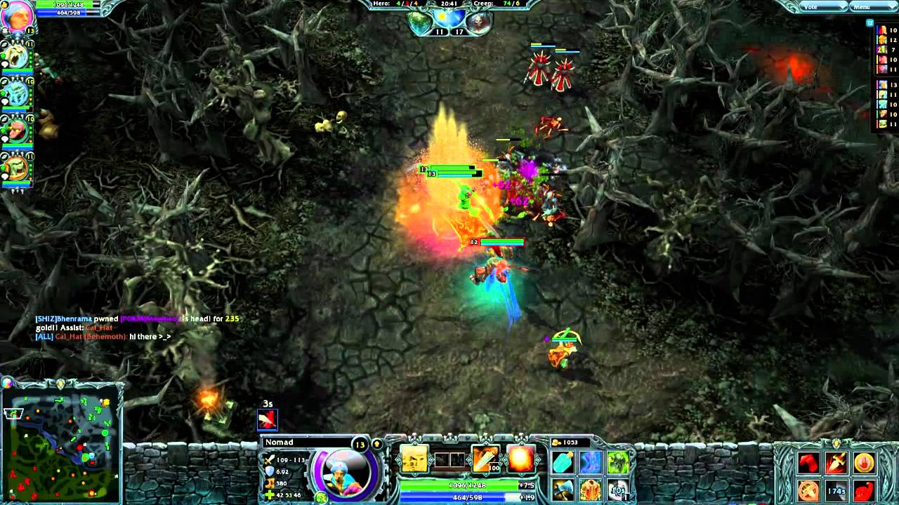 Heroes of Newerth - Nomad Gameplay (1950 MMR)