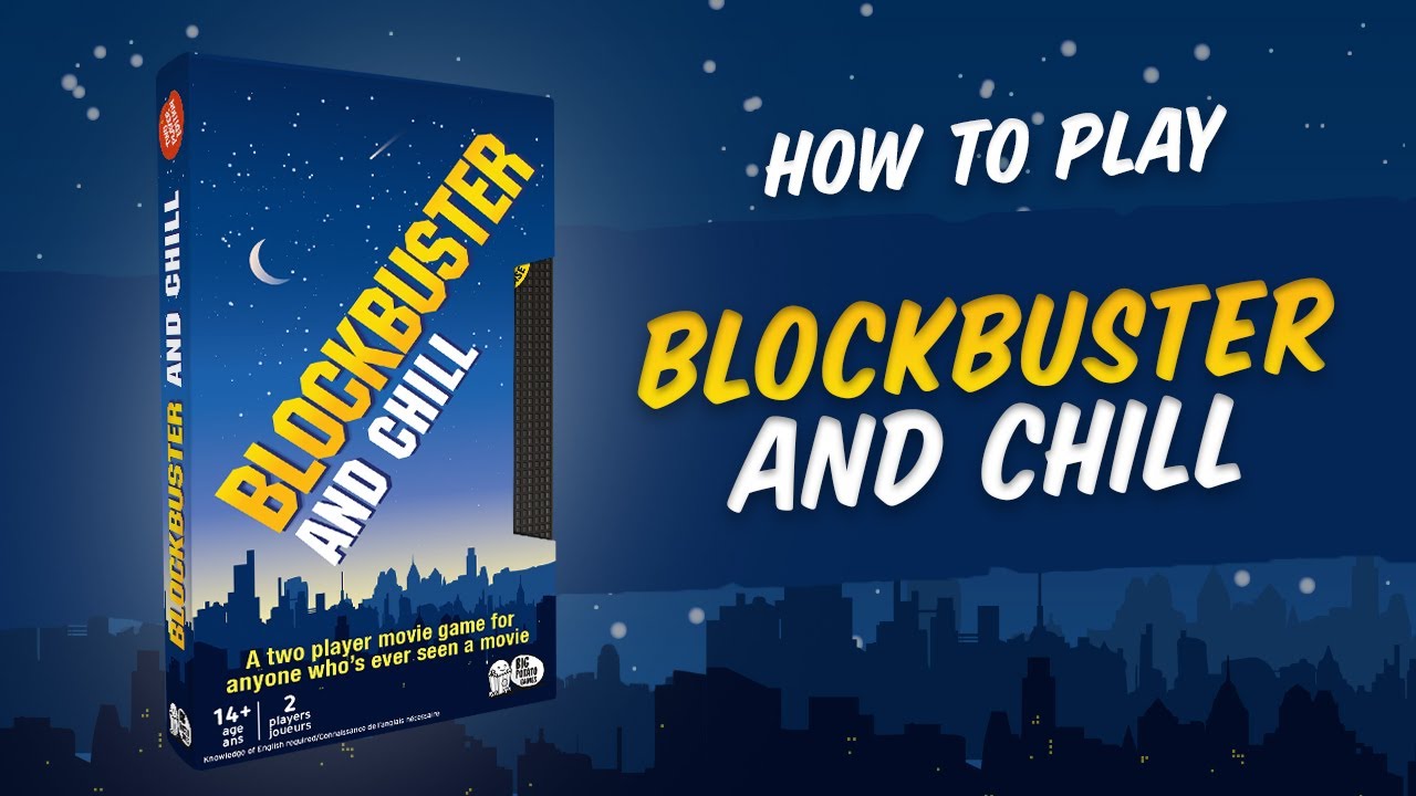 Как играть в Blockbuster and Chill: игра для вечеринки в кино для 2 игроков