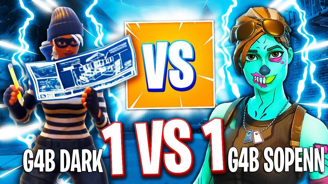 [G4B DARK VS SOPENN] - BUILD FIGHT COMPILATION - FORTNITE BATTLE ROYALE