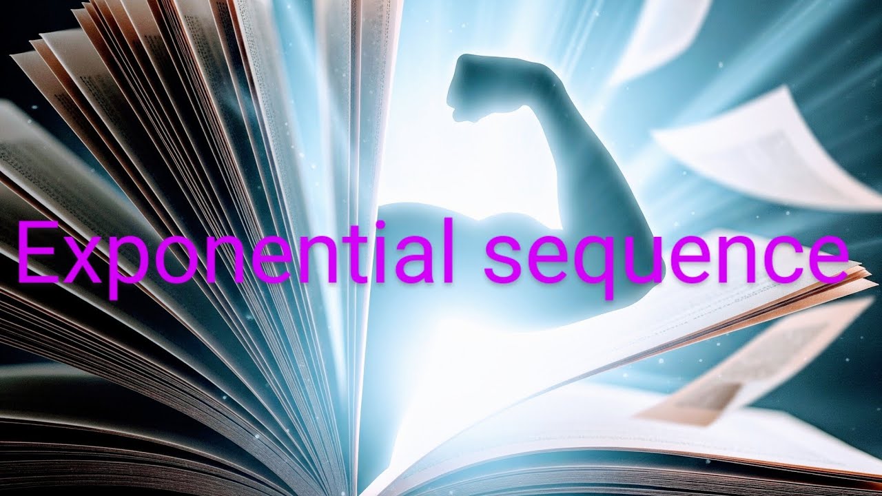 The nth term of an exponential sequence 