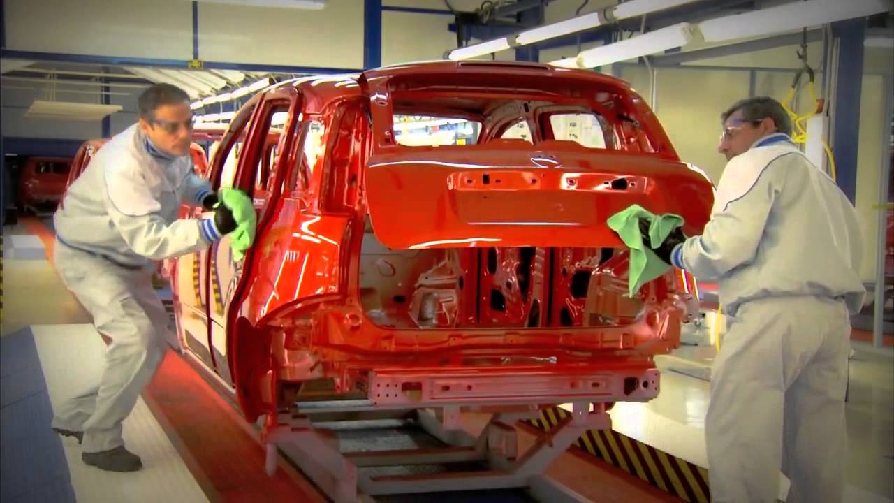 La Fiat Panda assemblata dello stabilimento di Pomigliano