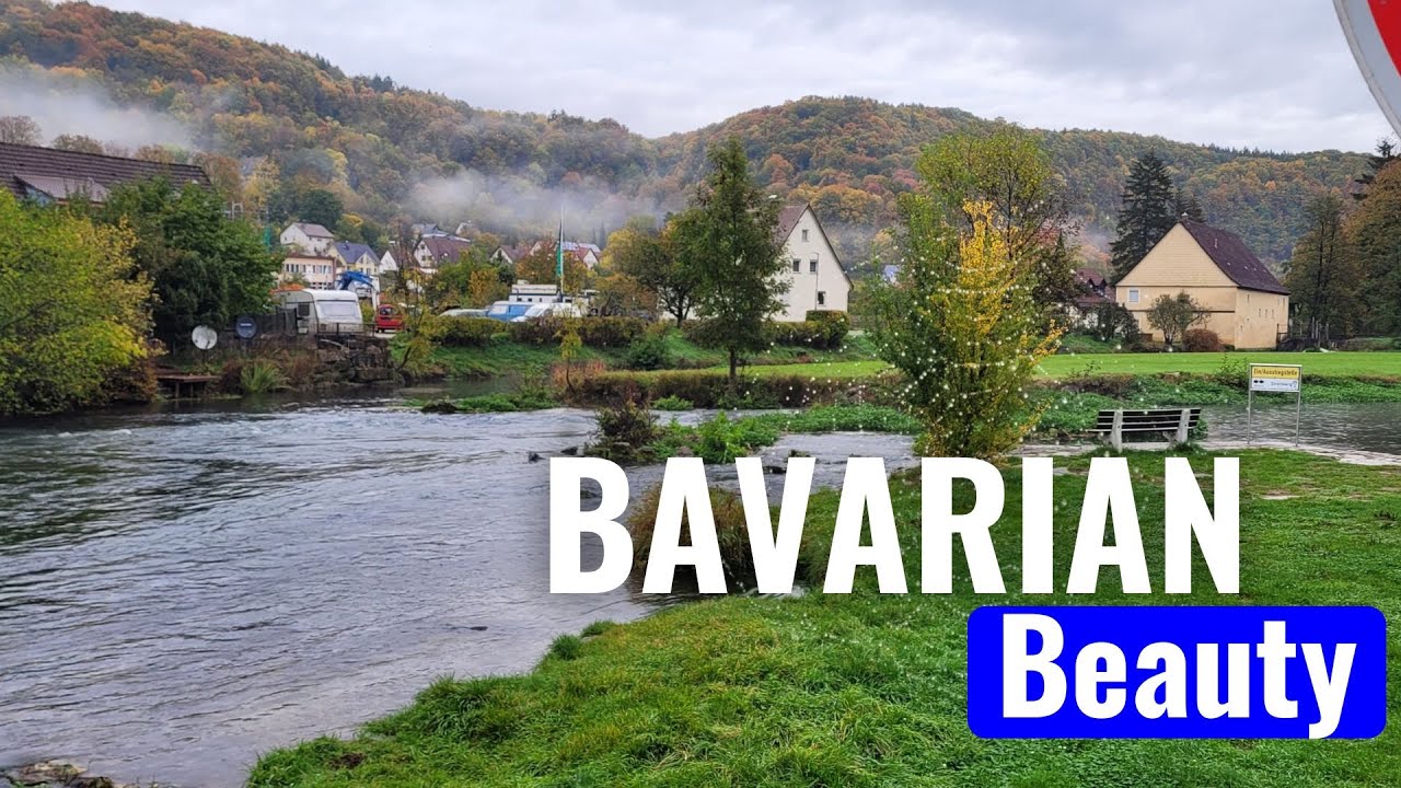 Franconian Switzerland: Enchanting Bavarian Beauty in Colorful Autumn, Germany