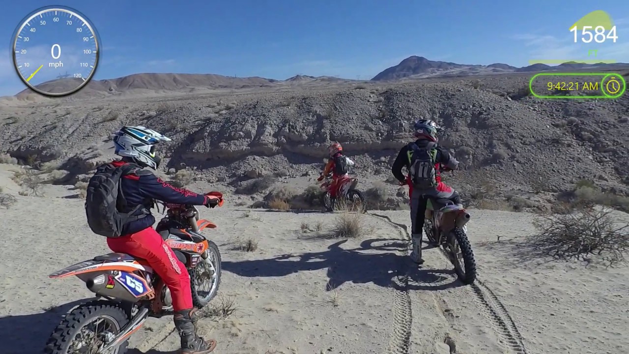 Barstow to Vegas Group Desert Ride (followed race course)