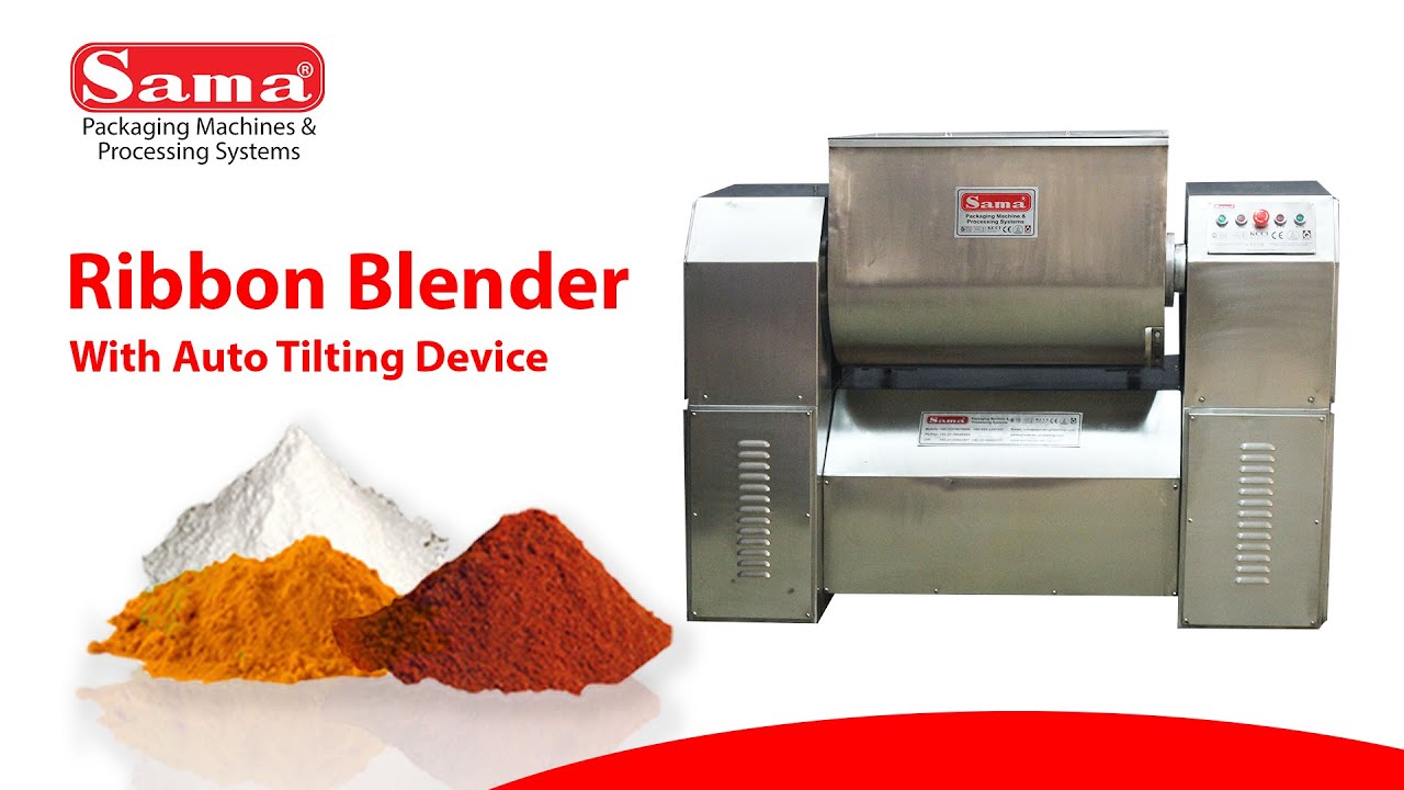 Ribbon Blender With Auto Tilting Device ( RB 150 )