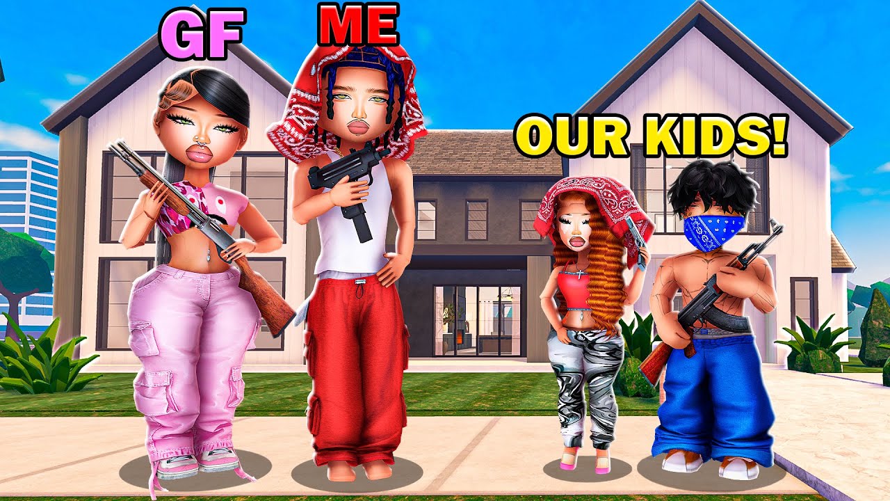 We Made The MOST REALISTIC GANG FAMILY in BERRY AVENUE