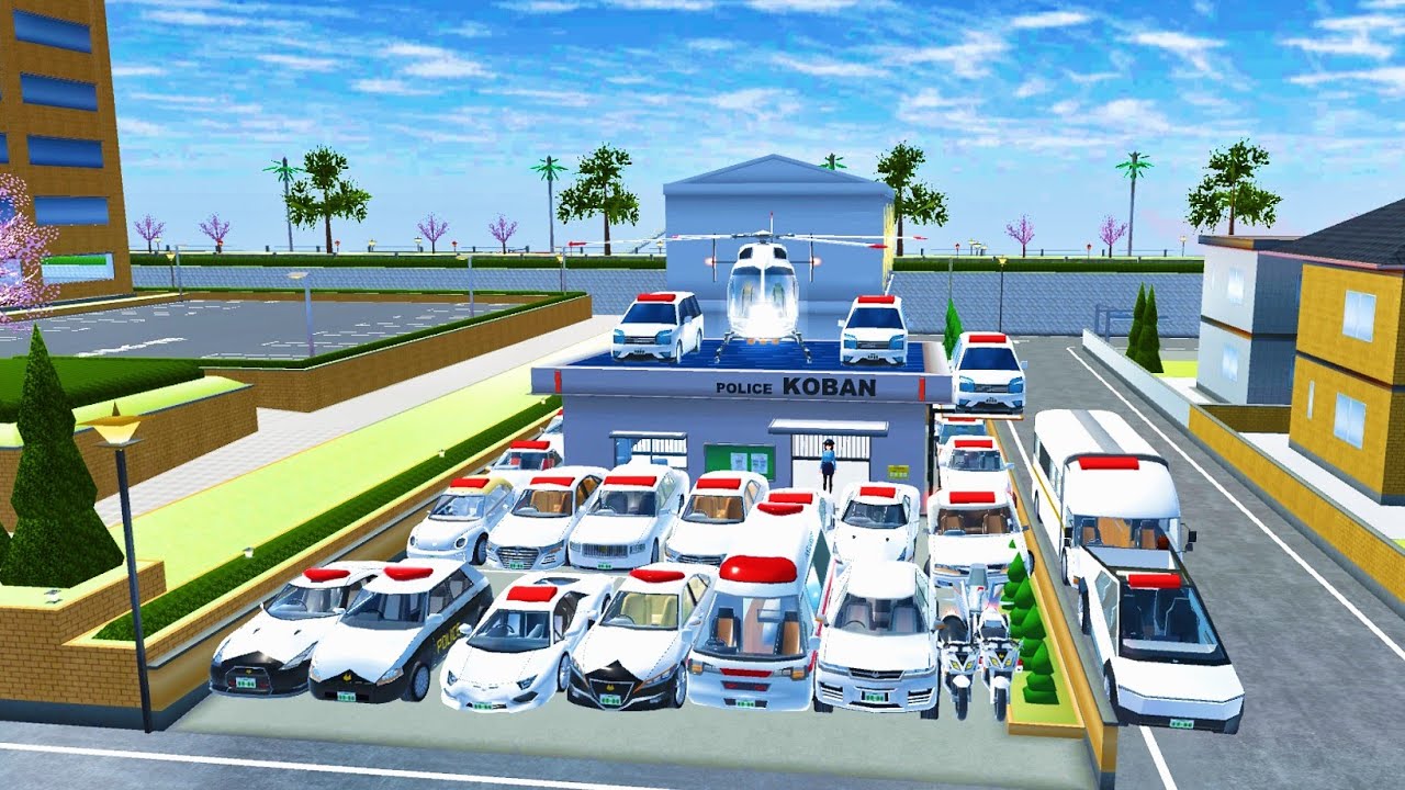 Collection All Cars Sakura Koban Police Force Simulator 🚔🚍🚓 Sakura School Simulator Collection 👮‍♂️👮