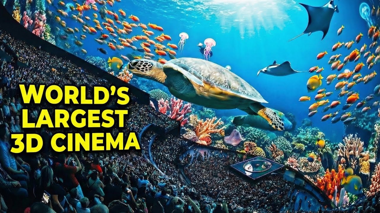 Inside Dubai’s Newest 3D Mega-Cinema (World's Largest Screen)