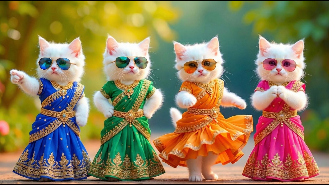Cutest ai Cat videos funny dance🤣💃Dance Videos for cats #funny #dancingcat #cat #cute