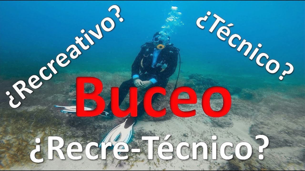 Buceo RECreativo y Buceo TÉCnico