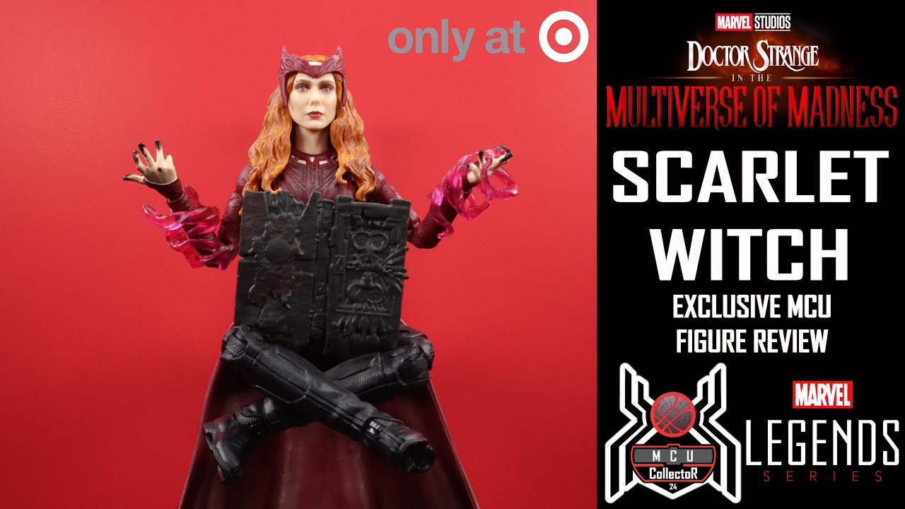 Marvel Legends SCARLET WITCH Doctor Strange Multiverse of Madness Target Exclusive MCU Figure Review