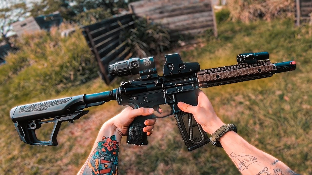 RUSH‼️ GAMEPLAY AIRSOFT ::: ICS MK18 DANIEL DEFENSE