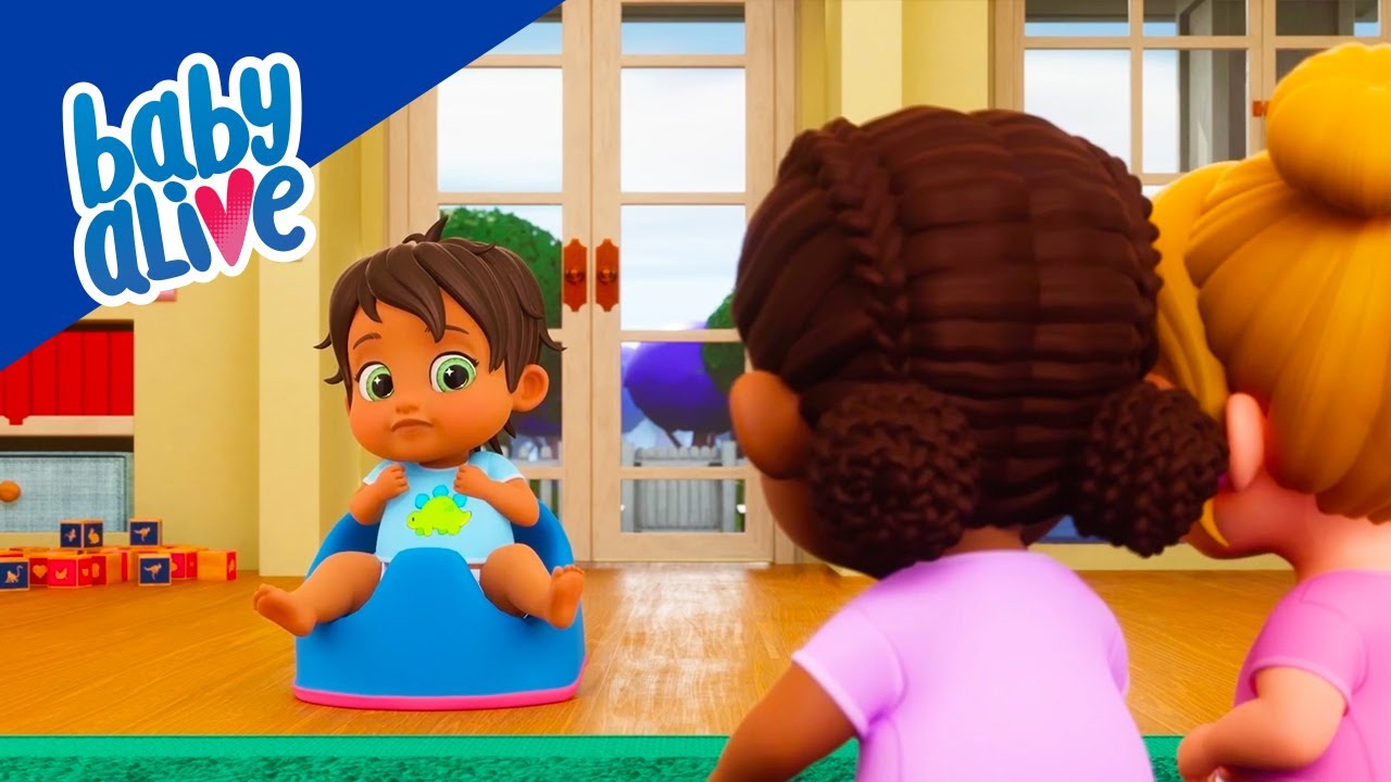 Baby Alive in Italiano 🚽 Educazione Al Vasino Con Charlie E Le Bambole 💨 Cartoni Animati 💕
