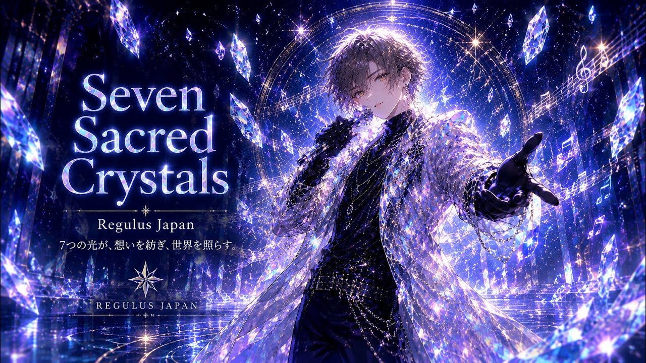 Seven Sacred Crystals | Norihito | Official Sound Visualizer