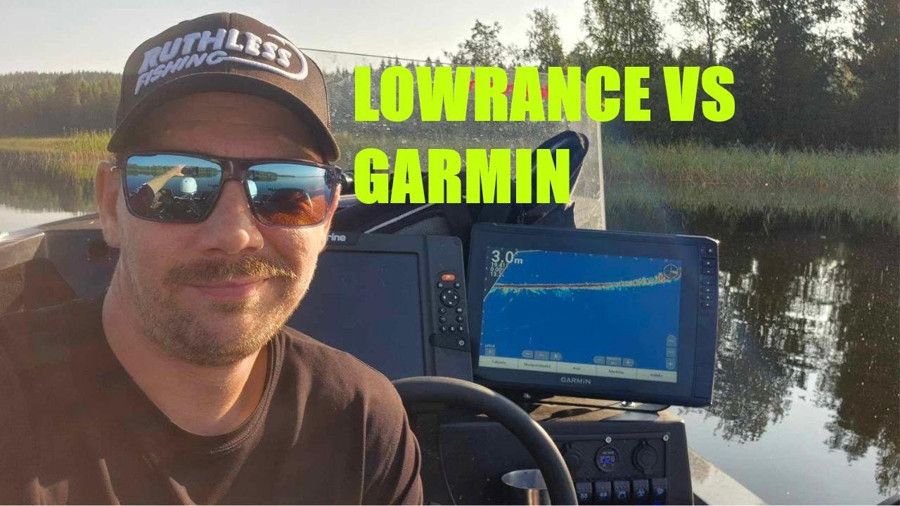 ASIAA LIVELUOTAIMISTA | GARMIN LVS 34+ VS LOWRANCE ACTIVE TARGET 1