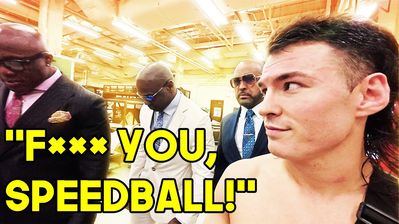 Speedball addresses BACKSTAGE HEAT with MVP! | AEW Dynamite & Collision